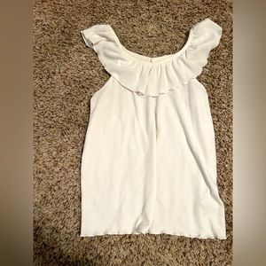 White formal tank